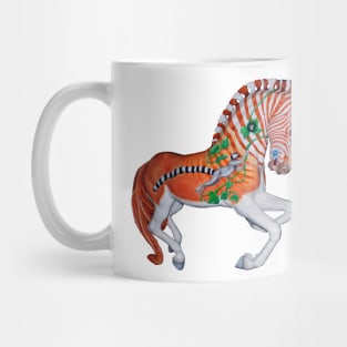 Carousel Animal Quagga Zebra Photo Mug